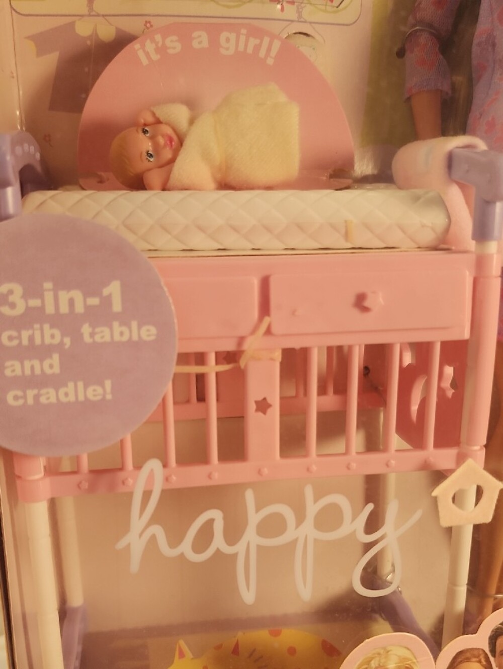 Mattel's Happy Family: Pregnant Midge With Baby Girl: New In Box - Picture 5 of 11